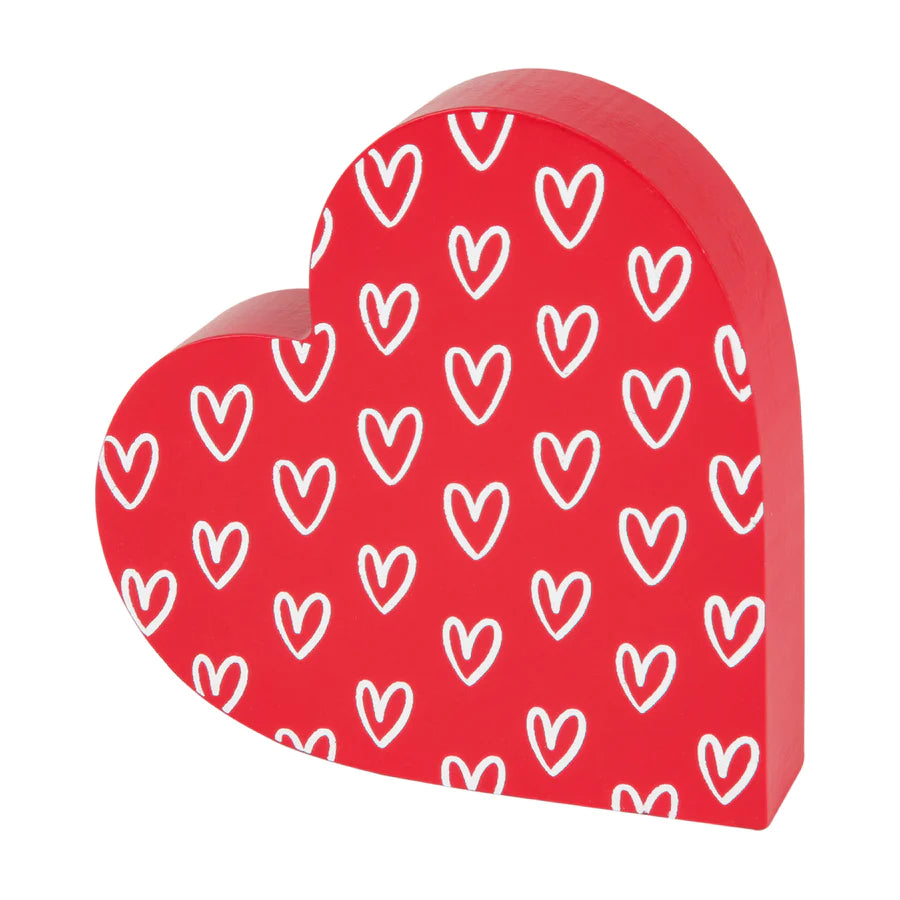 Red Heart Cutout