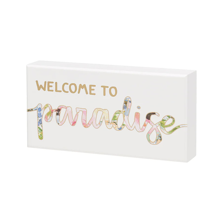 Paradise Box Sign