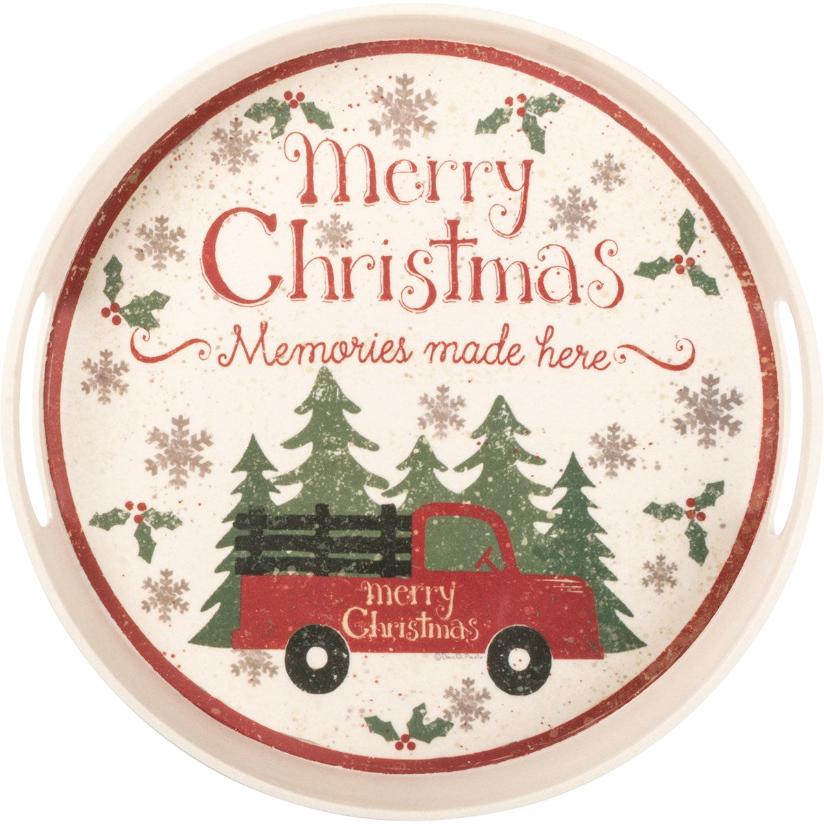 Merry Christmas - Memories Made Here Tray