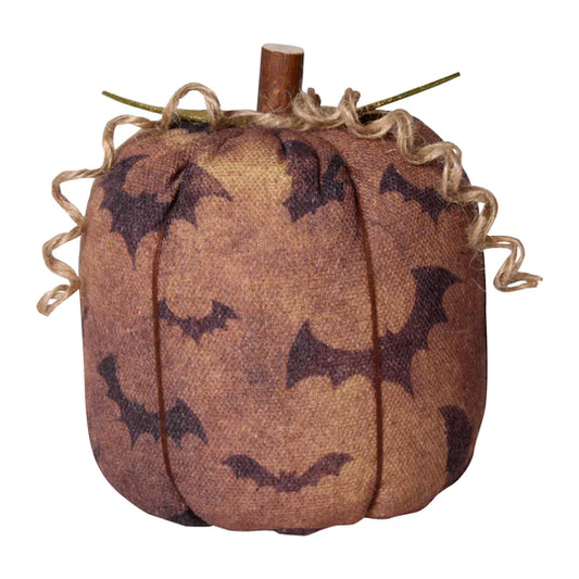 Bat Fabric Pumpkin - Large