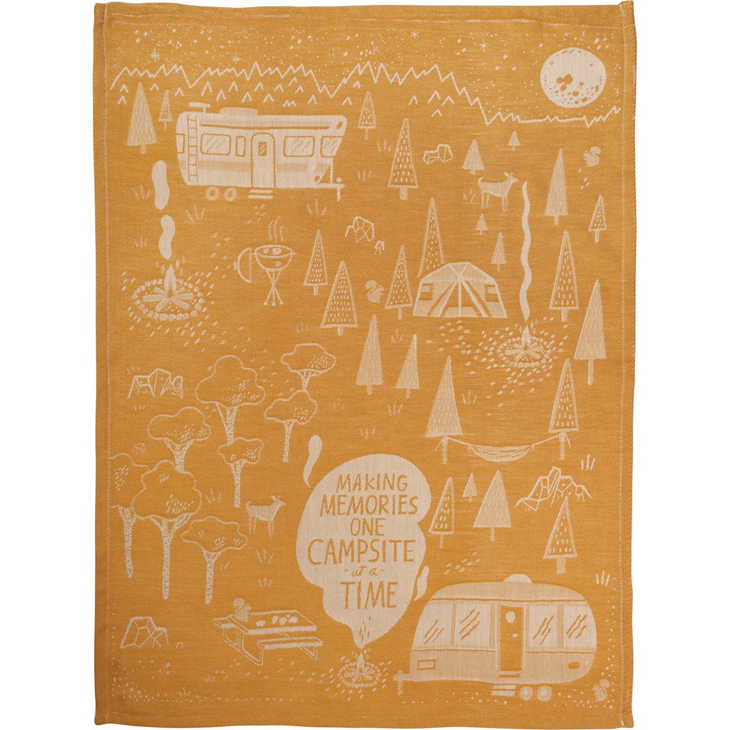 One Campsite At A Time Kitchen Towel