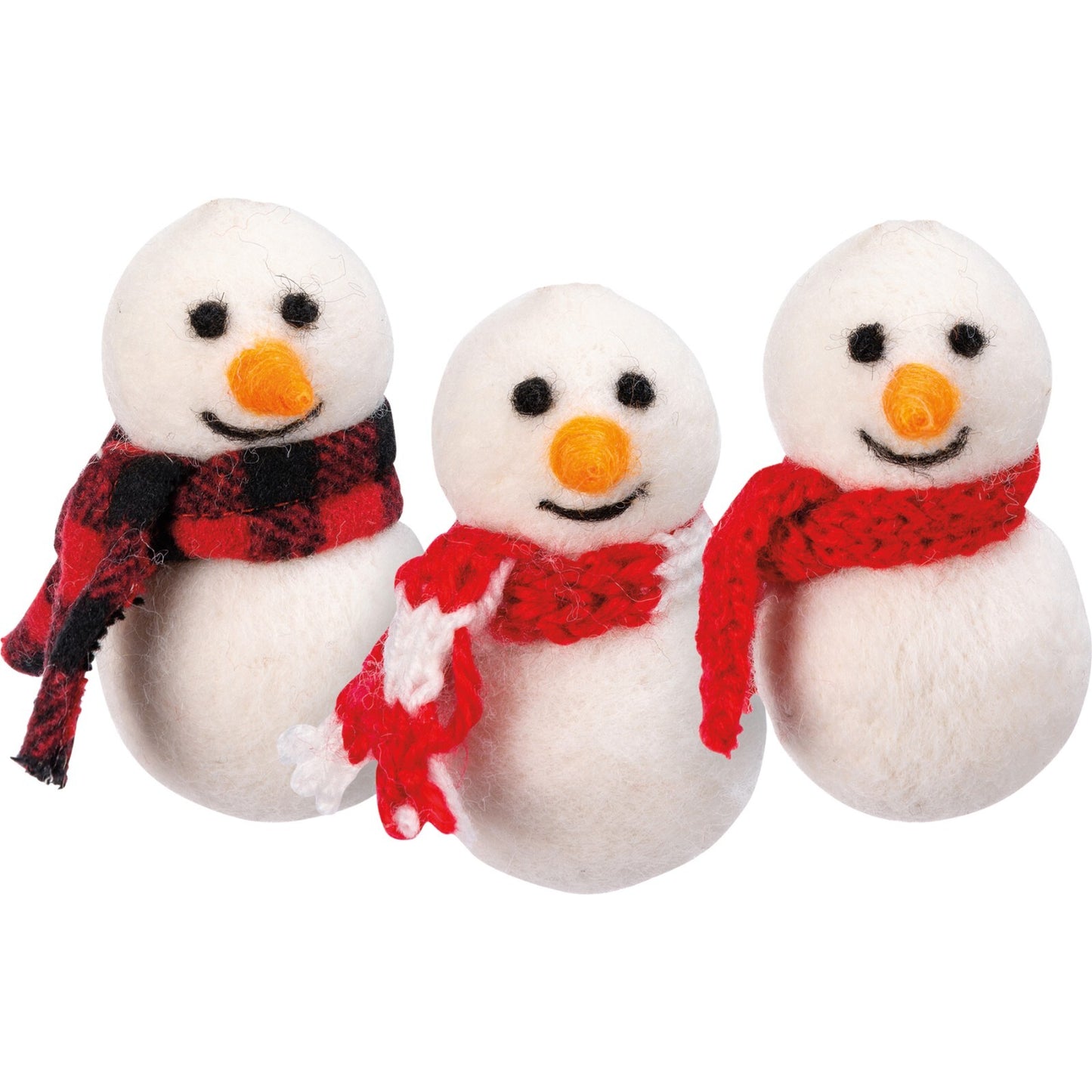 Snowman - Red Scarf