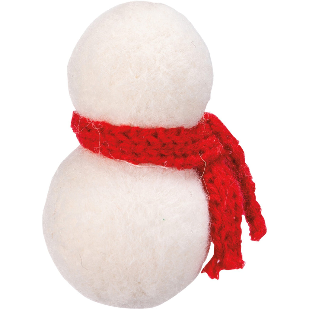 Snowman - Red Scarf