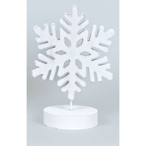 Snowflake on Stand - Small
