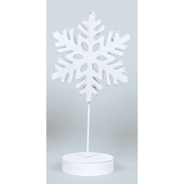 Snowflake on Stand - Large