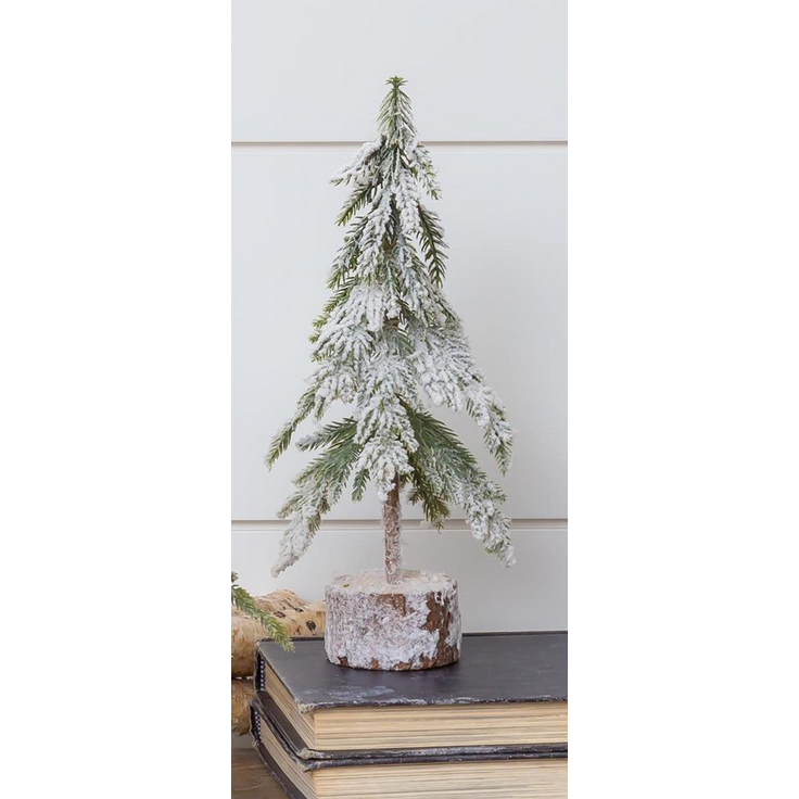 Evergreen Tree - Flocked