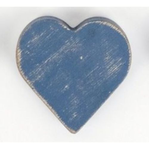 Small Heart Cutout - Blue
