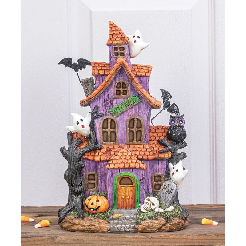 Haunted House with Lights - Large