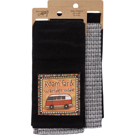 Roam Far & Wander Wide Kitchen Towel Set