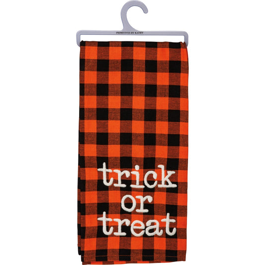 Trick Or Treat Kitchen Towel