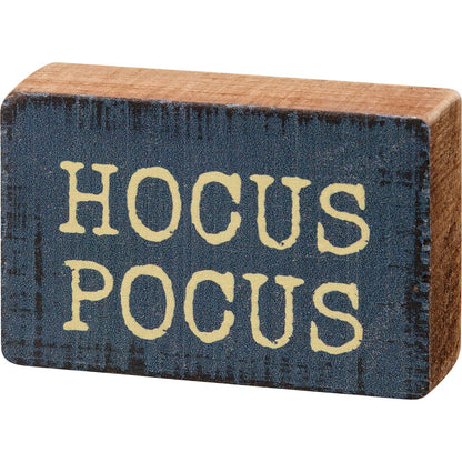 Hocus Pocus Block Sign