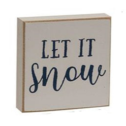 Let It Snow Sign