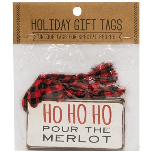 Ho Ho Ho Pour the Merlot Ornament