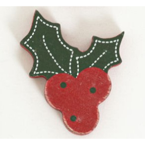 Small Holly Cutout