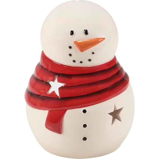 Snowman Candle Holder