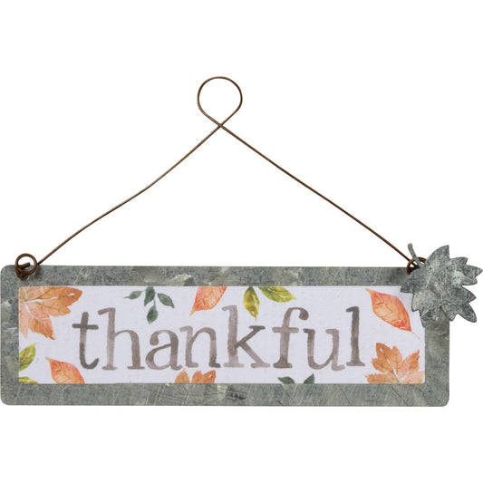 Thankful Fall Ornament