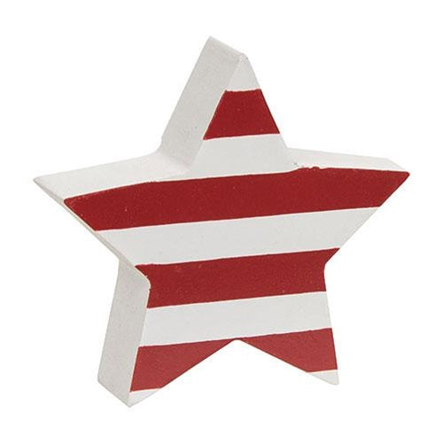 Red Striped Star