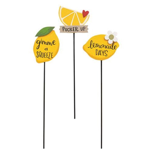 Lemon Picks, 3 Assorted