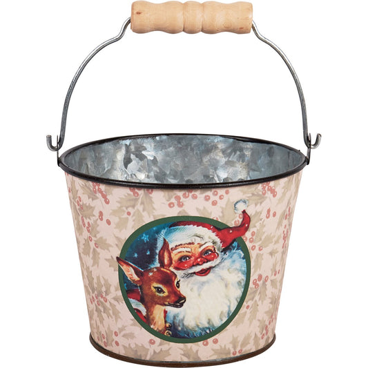 Jolly Santa Bucket