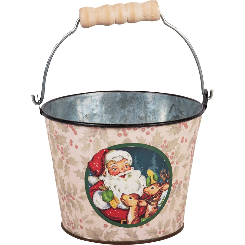 Jolly Santa Bucket