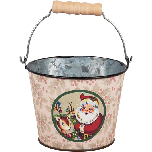 Jolly Santa Bucket