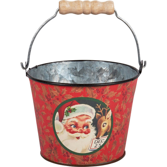 Jolly Santa Bucket