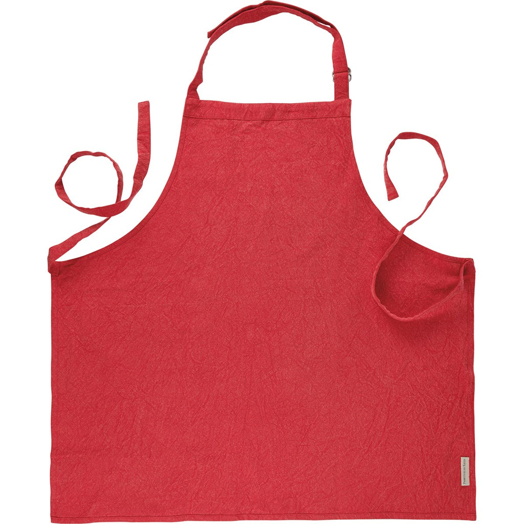 Red Holiday Baking Crew Apron