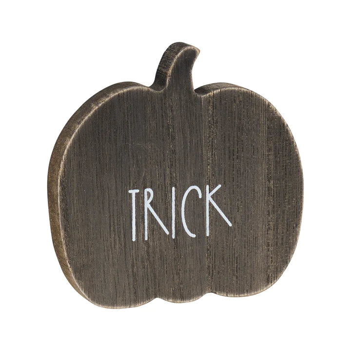 Trick/Treat Pumpkins - Set of 2