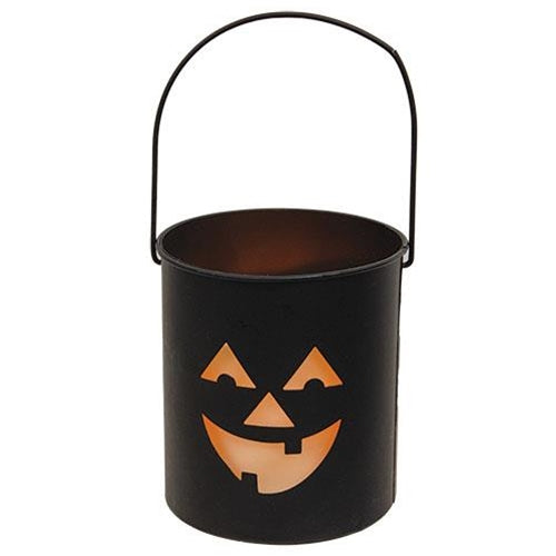 Jack-O-Lantern Metal Halloween Luminary