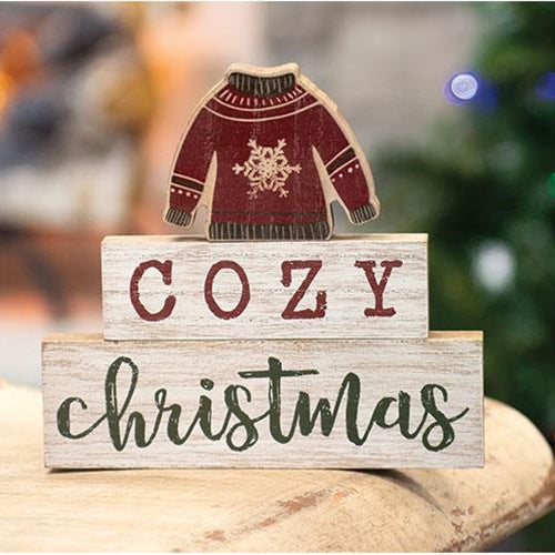 Cozy Christmas Sweater Stackers Set