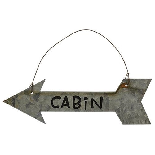 Rustic Cabin Arrow Ornament
