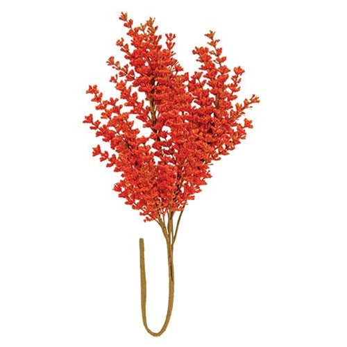 Sallowthorn Spray - Orange, 18"