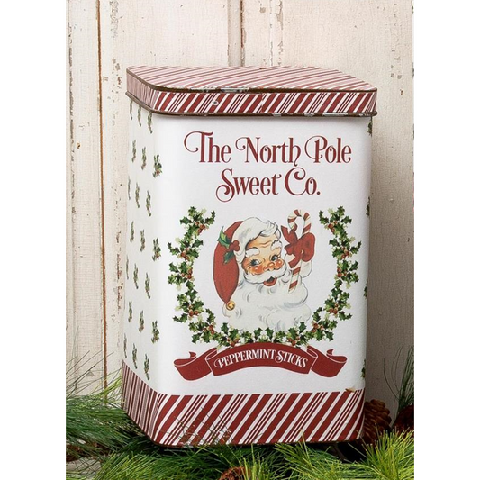 Santa Vintage Tin