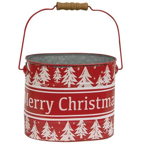 Merry Christmas Pail - Large