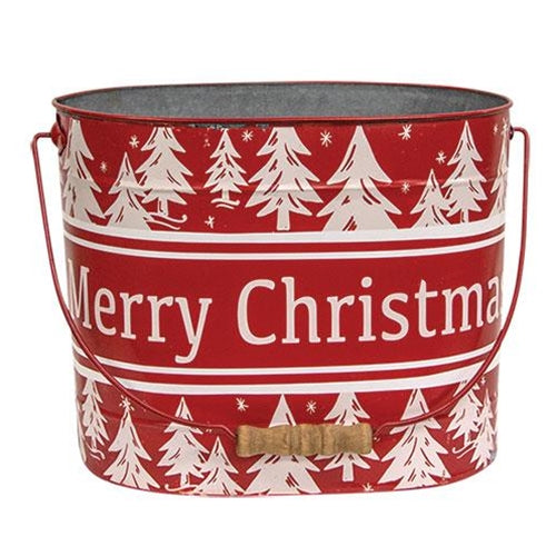 Merry Christmas Pail - Small