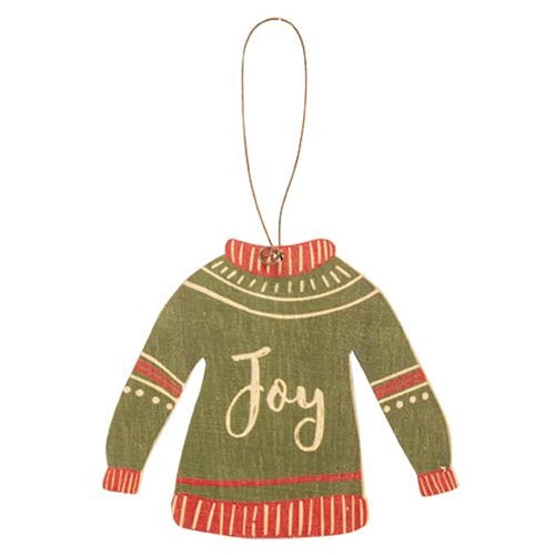 Sweater Ornament - Joy