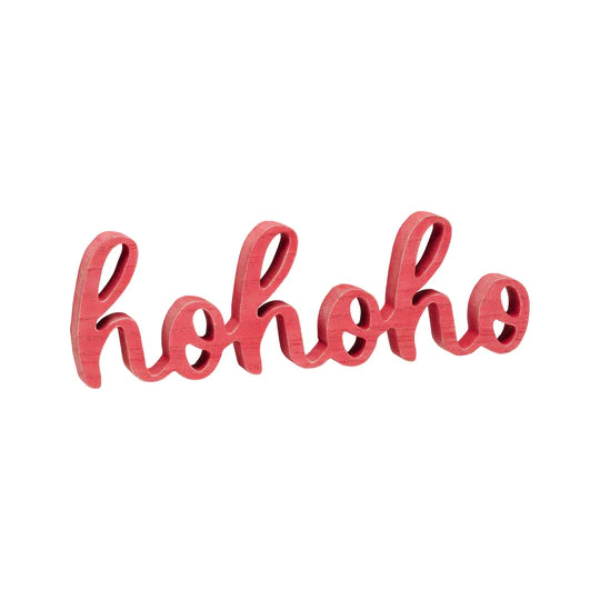Hohoho Cutout Word