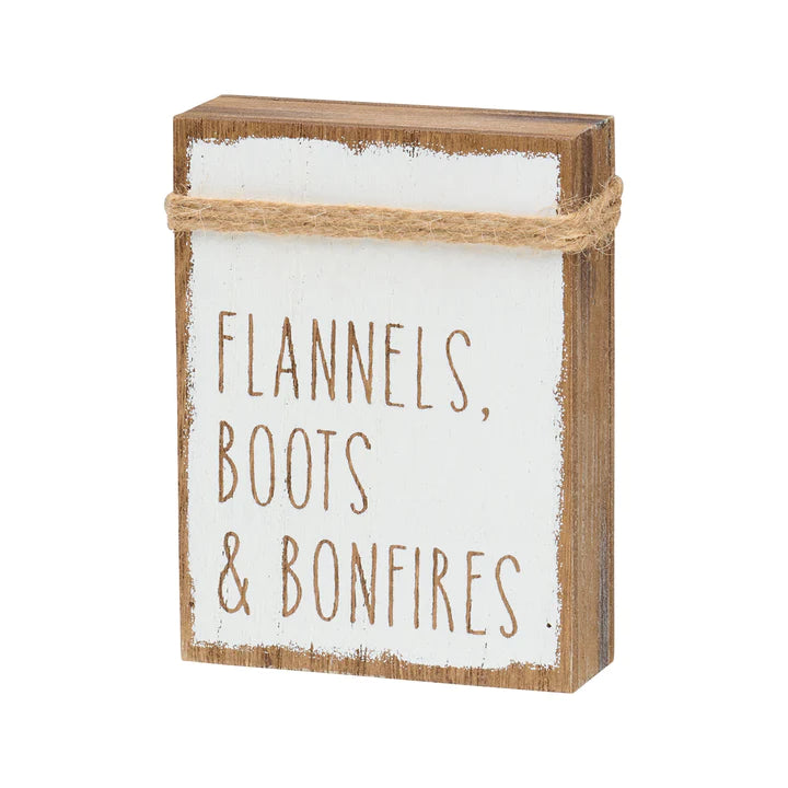 Flannels/Joyful Jute Block