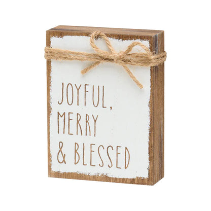 Flannels/Joyful Jute Block