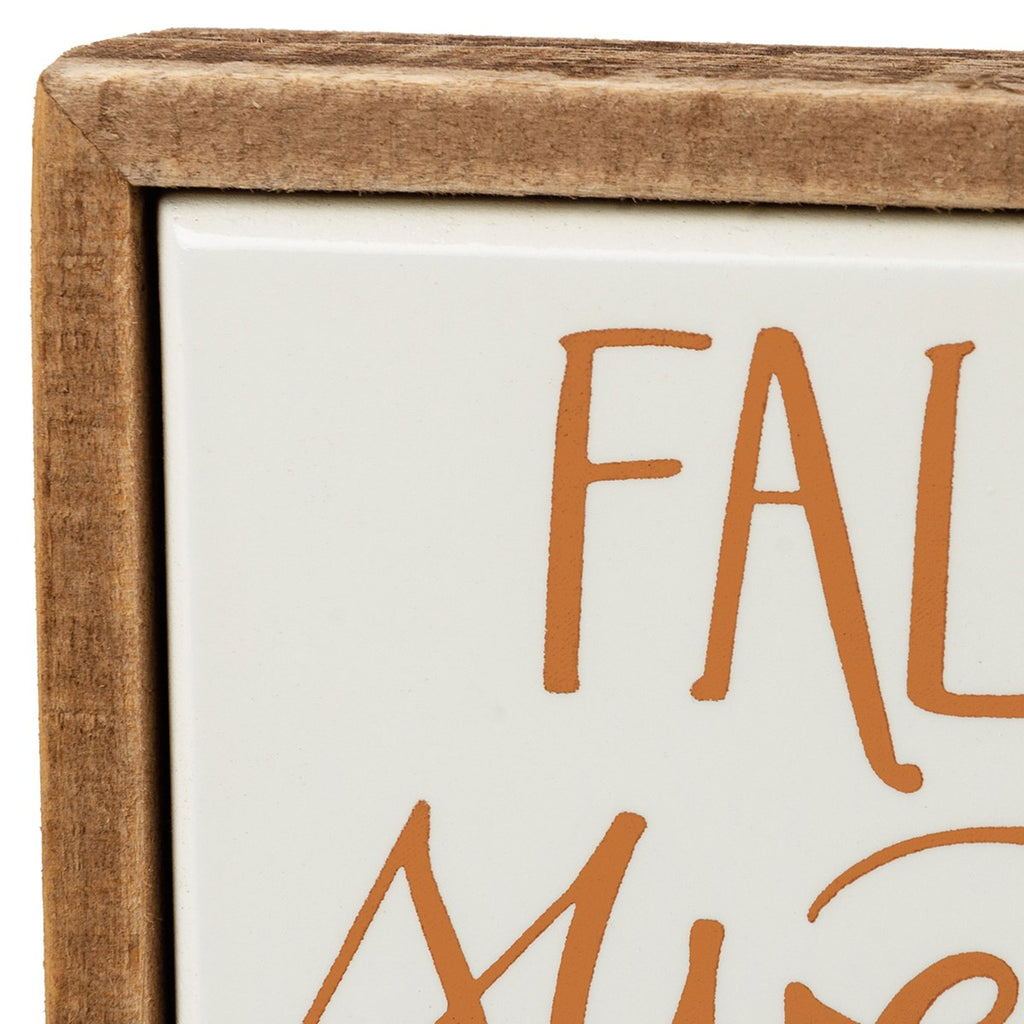 Fall Sweet Fall Mini Box Sign