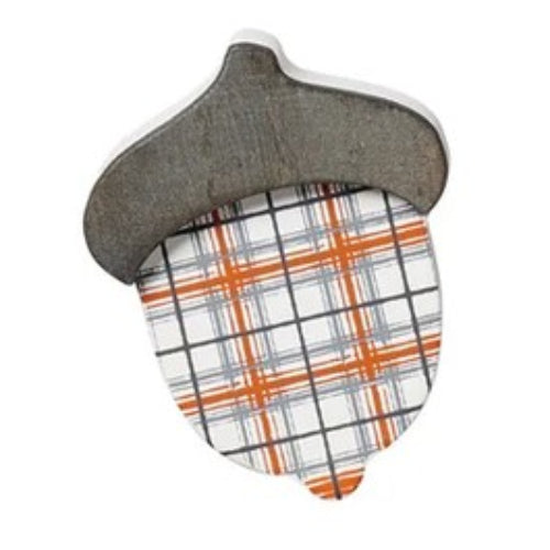 Plaid Acorn - Gray