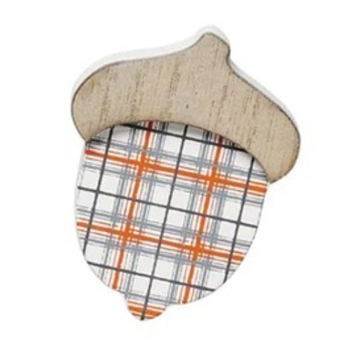 Plaid Acorn - Tan