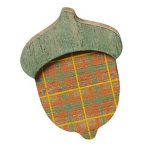 Plaid Acorn - Green