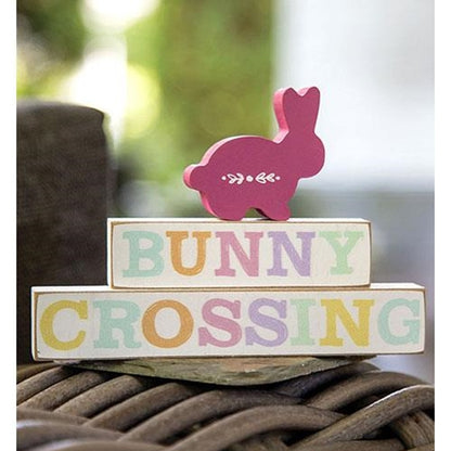 Bunny Crossing Blocks