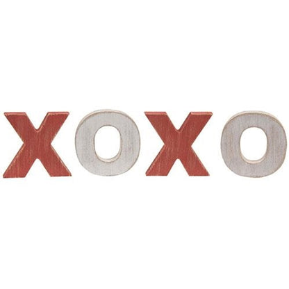 XOXO Wood Shapes