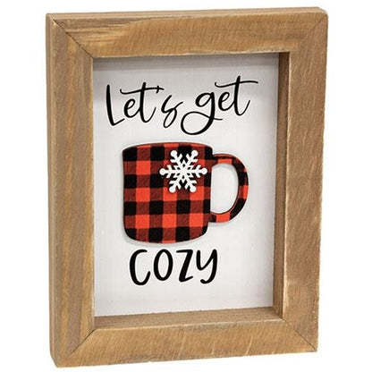 Let's Get Cozy Sign