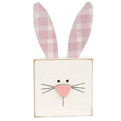Plaid Bunny - Purple