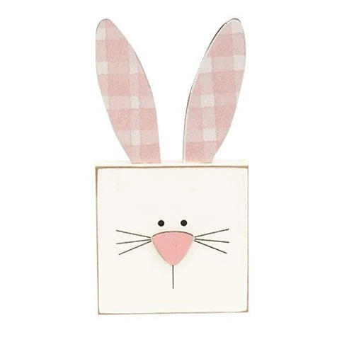 Plaid Bunny - Pink