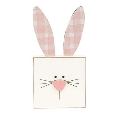 Plaid Bunny - Pink