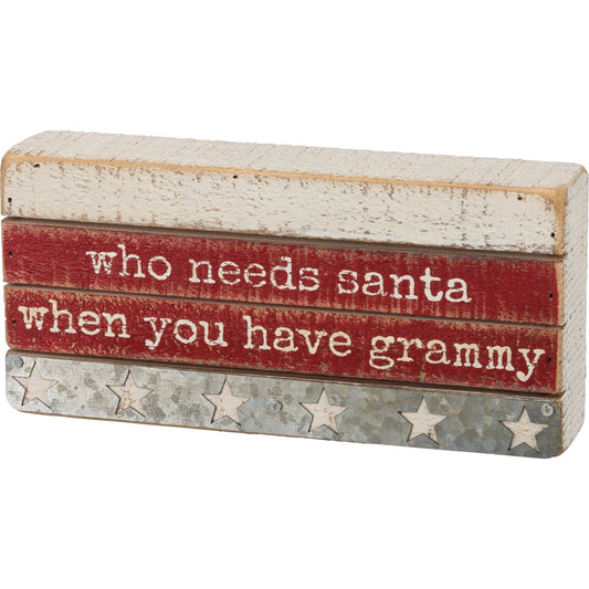 Have Grammy Slat Box Sign